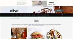 Desktop Screenshot of olivemagazine.com